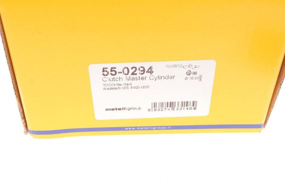 Циліндр зчеплення головний Toyota Rav4 2.0 2.2D 06-13 55-0294 | Зображення 6