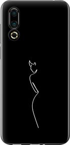 Чехол на Meizu 16S Силуэт1 "4590u-1701-17620"