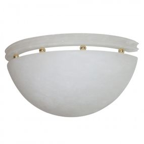 Бра настенное накладное минимализм под камень 9919W gold/white