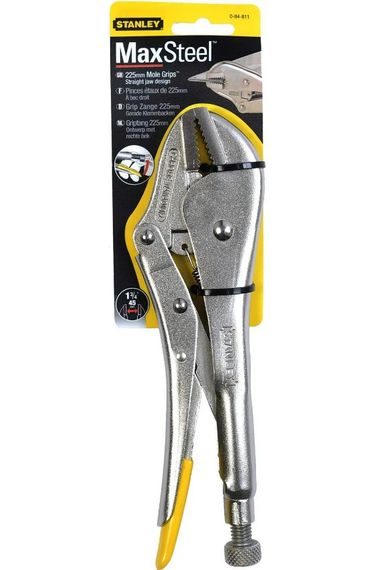 Затискач Stanley з фіксатором та прямими губками 230 мм (0-84-811) | Зображення 2