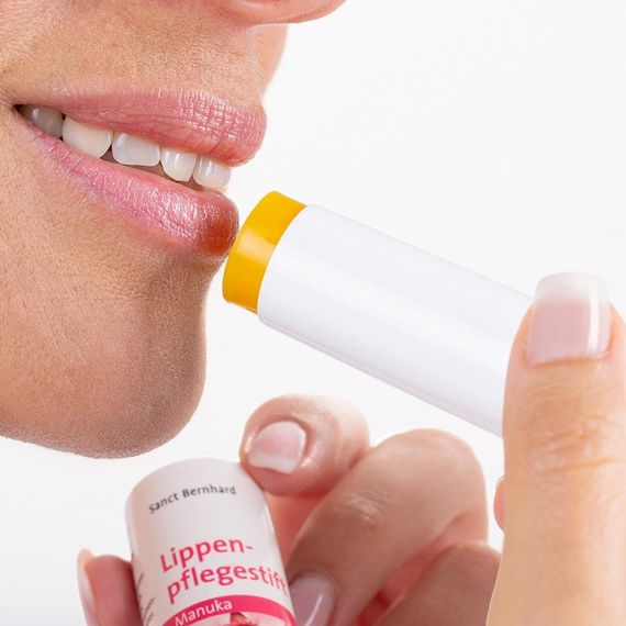Бальзам для губ с медом манука Sanct Bernhard 8.5 мл натуральная гигиеническая помада - увлажнения, защита губ | Зображення 2