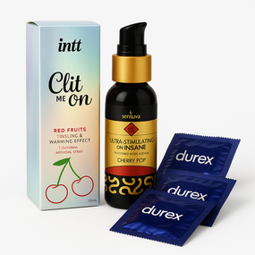 COMBO набір - (Intt + Sensuva + Durex Slim) M