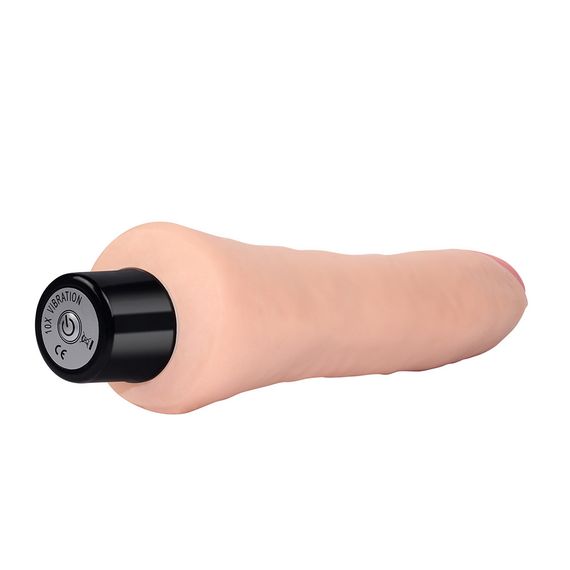 Реалістичний вібратор - Real Softee Vibrator 9" Sex Aura | Зображення 5