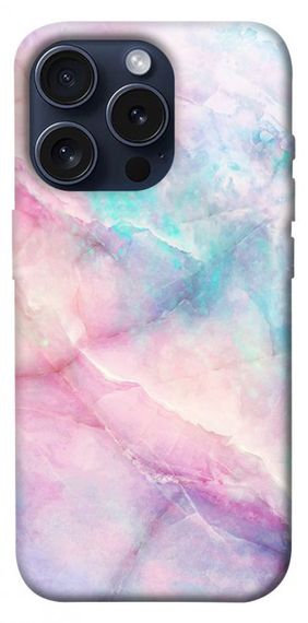Чохол з картинкою Рожевий мармур для Apple iPhone 15 Pro (6.1")