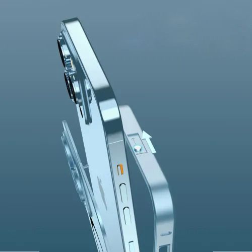 Чохол Magnetic Metal Snap-On для iPhone 15 Pro Max колір Чорний | Зображення 1
