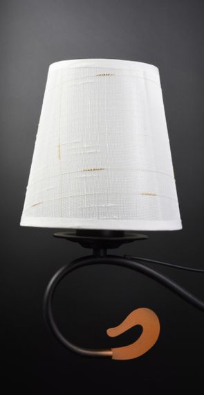 Люстра підвісна на 3 лампочки 25994 Чорний 50-70х56х56 см. | Зображення 3