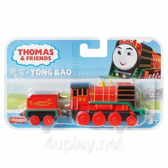 Металевий поїзд Йонг Бао з Паровозик Томас і друзі Оригінал Thomas & Friends Yong Bao