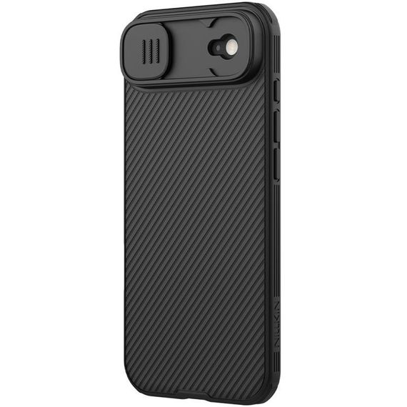 Карбоновая накладка Nillkin CamShield Pro для Apple iPhone 17 Air (6.5") Black | Зображення 1