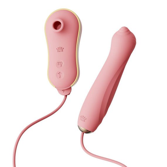 Набор 3в1 Zalo – UNICORN Set Pink, виброяйцо, пульсатор, вакуумный стимулятор sexstyle | Зображення 15