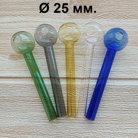 Стеклянная трубка Oil Standart Желтый