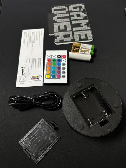 Світильник настільний RGB 3D + пульт (PS Symbol) Lux | Зображення 4