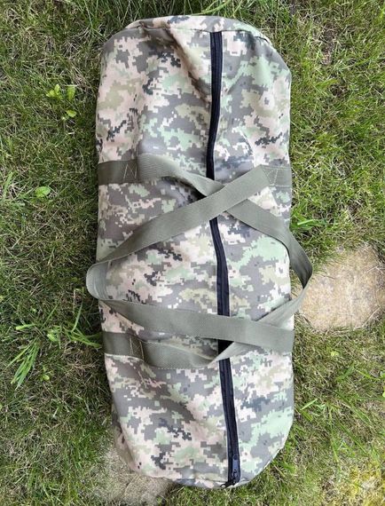 Сумка-Баул-Рюкзак! Військова сумка Баул! Не промокає! Військовий рюкзак!   знижка | Зображення 2