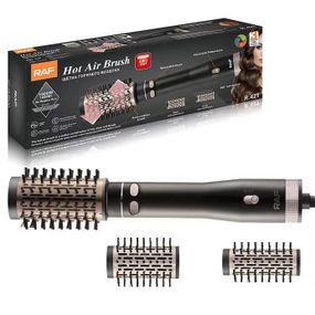 Фен браш стайлер с вращающейся насадкой RAF R.421 KR-735 электрическая расческа