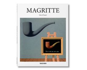 Рене Магритт книга з ілюстраціями Magritte. Marcel Paquet, Taschen книги про мистецтво живопис і художників