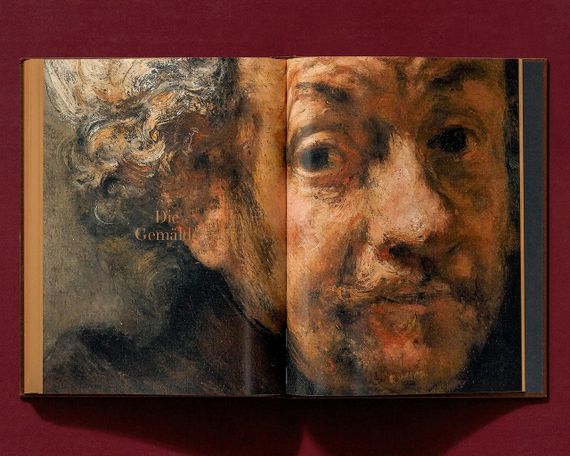 Рембрандт книга с набором автопортретов Rembrandt. Die Selbstporträts. Marieke de Winkel живопись книги | Зображення 7