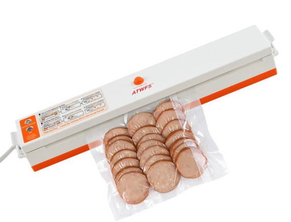 Кухонный вакуумный упаковщик Vacuum Sealer Freshpack PRO ∙ Сохранение свежести упаковщик Vacuum Sealer и экономия места | Зображення 1