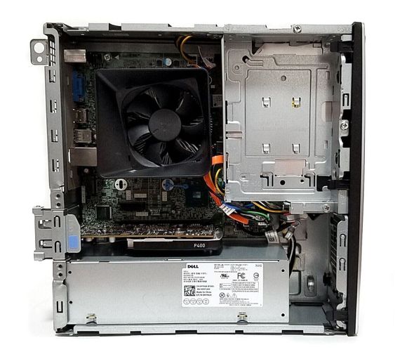 Комп'ютер Dell Inspiron 3470 SFF / Intel Core i3-9100 (4 ядра по 3.6 - 4.2 GHz) / 16 GB DDR4 / 256 GB SSD M.2 / nVidia Quadro P400, 2 GB GDDR5, 64-bit / Win 10 Home б/в | Зображення 3