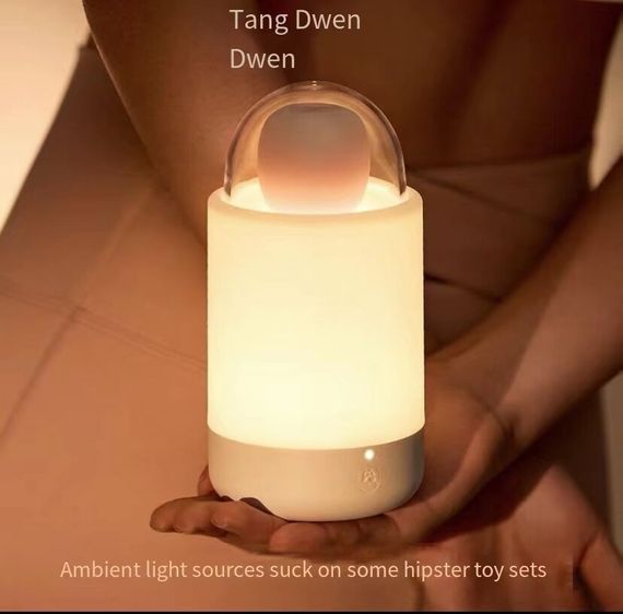 Вакуумний стимулятор з вібрацією «цукерка на паличці» KISTOY Bling Pop, зарядний кейс-нічник | Зображення 4