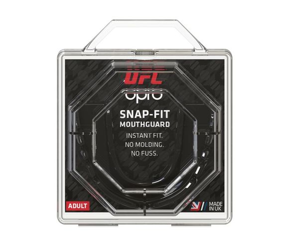 Капа OPRO Snap-Fit UFC доросла (вік 11+) Black (ufc.002257001) | Зображення 9