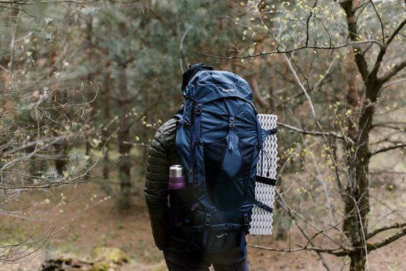 Рюкзак Tramp Expedition 75 л темно-синій, Похідний туристичний рюкзак трамп для трекінгу, Рюкзак для походу і полювання | Зображення 5