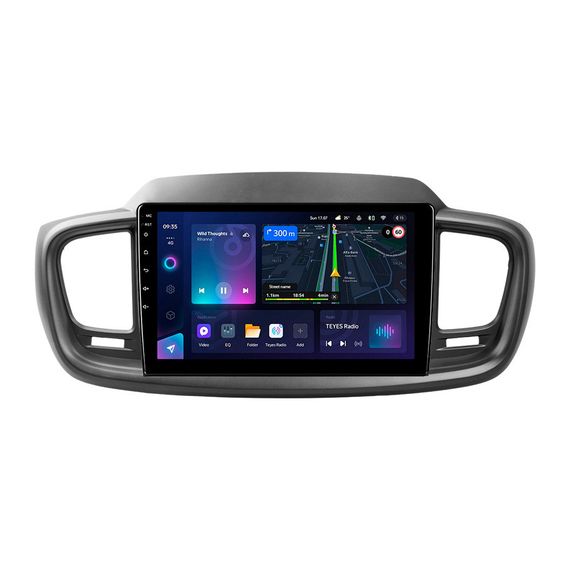 Штатна магнітола серії Teyes CC3L під Kia Sorento 3 2014-2017 (F2) (W1) 10 дюймів