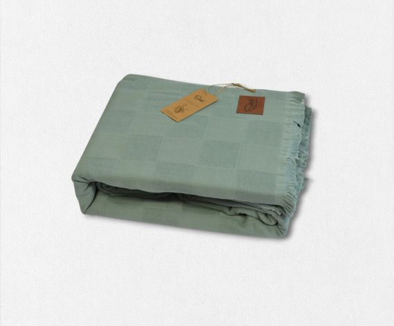 Вафельне покривало Sikel 210×240 см. Elegan Yesil