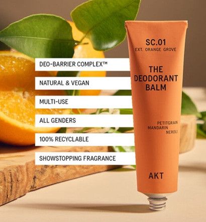 Дезодорант AKT The Deodorant Balm Sc.01 Orange Grove  10 млЗалишайтеся сухими протягом усього дня з AKT The Deodorant Balm Sc.01 O | Зображення 2