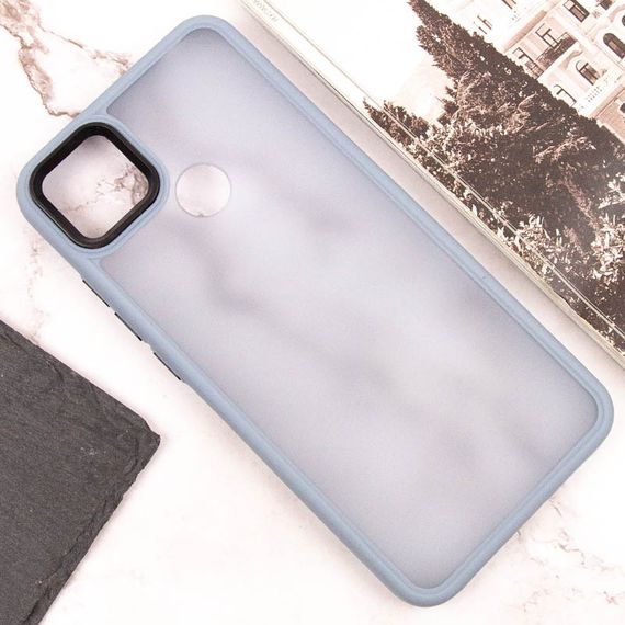 Чехол TPU+PC Lyon Frosted для Xiaomi Redmi 9C Sierra Blue | Зображення 3