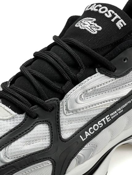 Чоловічі кросівки Lacoste L003 2K24 PRM White Black Silve  (текстиль) A4390 43 27,5 | Зображення 8