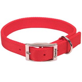 Ошейник для собак Coastal Double Ply, 60 см, красный