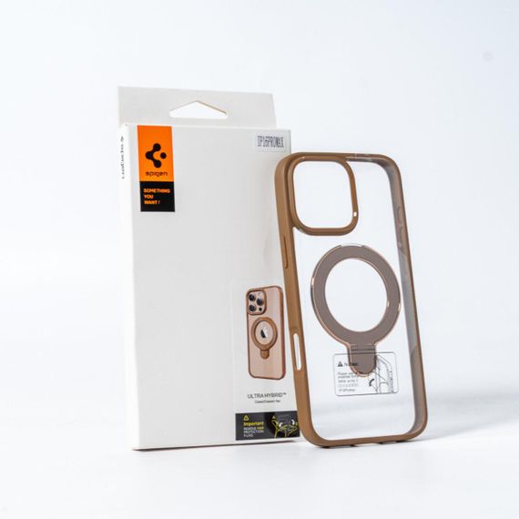 Чохол для смартфона Spigen AAA Magnetic Ring for Apple iPhone 16 Pro Max Brown | Зображення 2
