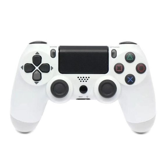Джойстик DOUBLESHOCK для PS 4, бездротовий ігровий геймпад PS4/PC акумуляторний джойстик. Колір білий FA-50 | Зображення 3