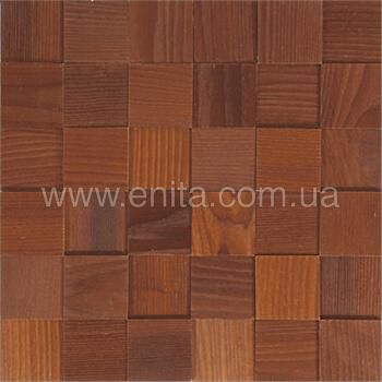 Настінна мозаїка з дерева Tessera Thermo Wood Brushed Ясень Thermo Wood