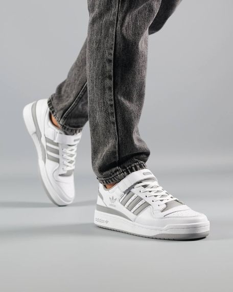 Чоловічі кросівки A-s Forum 84 Low White Grey , В'єтнам 46 29 | Зображення 4