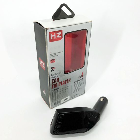Автомобильный FM трансмиттер модулятор H15 Bluetooth MP3, Fm модулятор usb. Цвет: черный | Зображення 2
