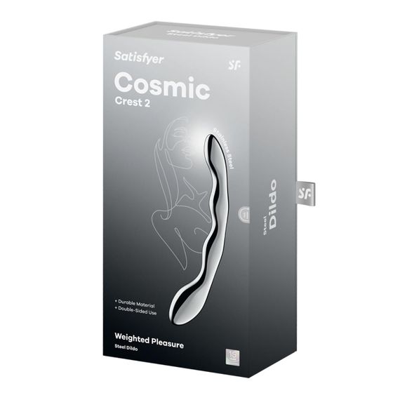 Металевий дилдо Satisfyer Cosmic Crest 2 Sex Aura | Зображення 4