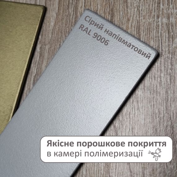 Подстолье каркас для журнального стола из металла Ø=750mm, H=450mm Серый | Зображення 4