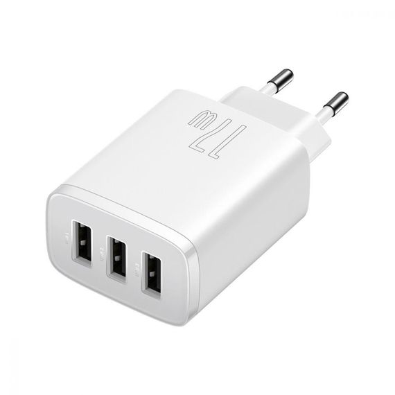 МЗП Baseus Compact 17 W (3 USB) | Зображення 6