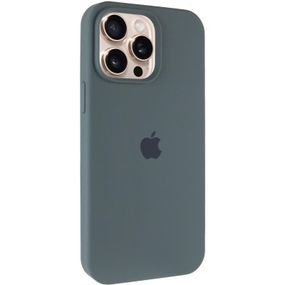 Чехол Silicone Case Full Protective (AA) для Apple iPhone 14 Pro (6.1") Зеленый / Cactus