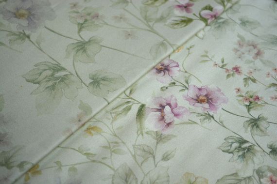 Постельное белье TAC Satin 200×220 см Cassie | Зображення 1