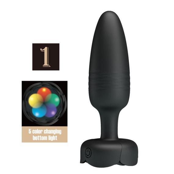 Анальна пробка з вібрацією PRETTY LOVE Tarion, 10 Wibracji, Silikon Sex Aura | Зображення 4