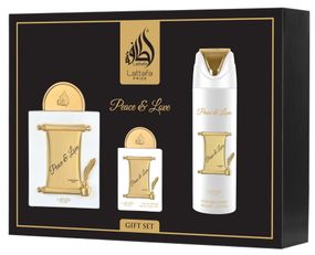 Парфумована вода Lattafa Peace and Love Set 3 предмета