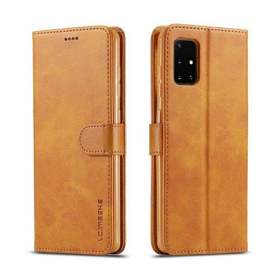 Чохол книжка iMeeke для Samsung Galaxy A31 колір Коричневий