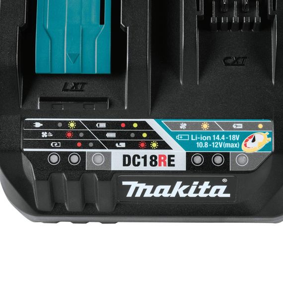 Пристрій для зарядки акумуляторів Makita LXT та CXT DC18RE (198720-9) | Зображення 4