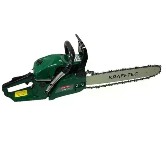 Бензопила KRAFFTEC 6500 Вт 45 см • Бензинова ланцюгова пилка KRAFFTEC 58 см³ 9500 об/хв із шиною 45 см для дров і саду | Зображення 2