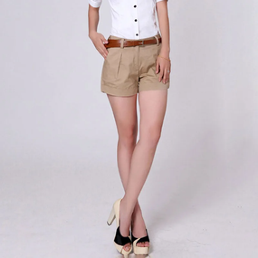 Шорти SV Korean Casual Design у корейському стилі Хакі, L