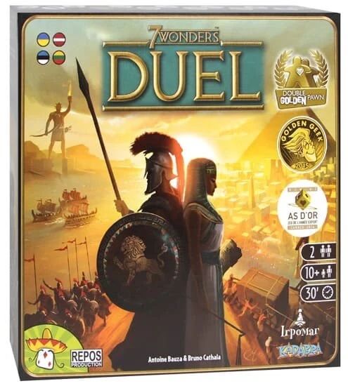 Настільна гра 7 Чудес: Дуель (7 Wonders: Duel)