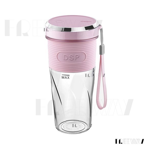 Портативний USB блендер-шейкер DSP KJ2087 Pink (40978-KJ2087 Pink_829) | Зображення 1