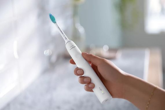 Зубна електрощітка Philips HX3671/13 Gemini 3100 White (HX3671/13) | Зображення 5