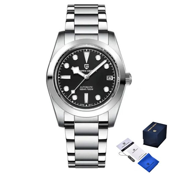 Годинник P2agani Design PD-1716 Silver-Black